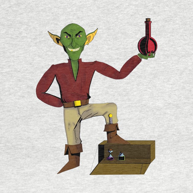 Goblin Merchant by Vlad.S. Art Studio